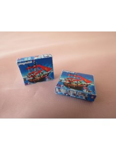 Caja vacia del barco pirata,en miniatura