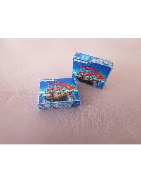 Caja vacia del barco pirata,en miniatura Caja vacia del barco pirata,en miniatura