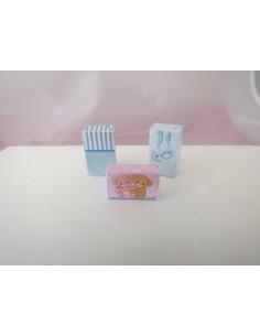 Caja decoración infantil en miniatura
