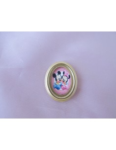 Cuadro ovalado bebes disney