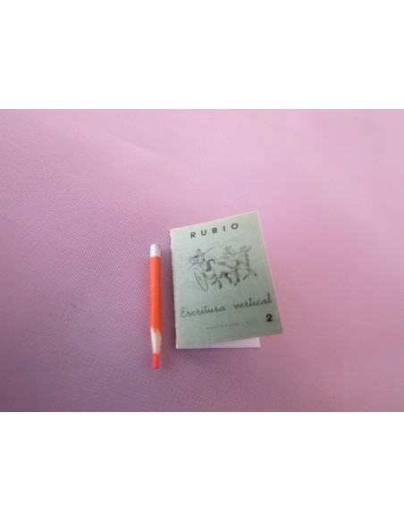 Cuadernillo con lapiz