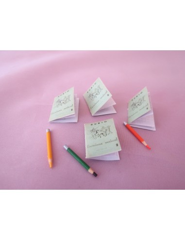 Cuadernillo con lapiz