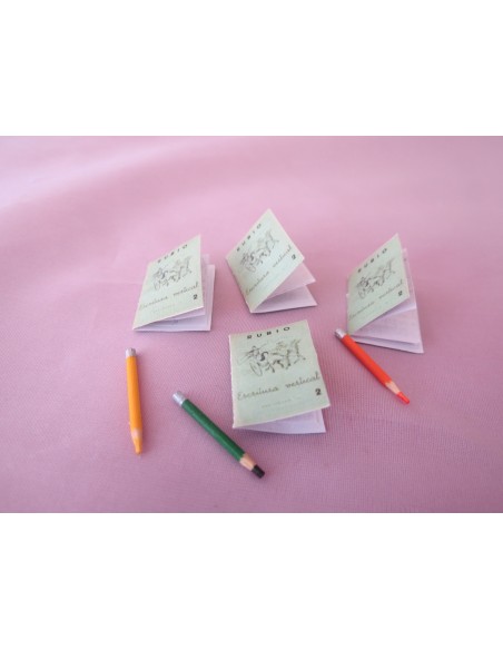 Cuadernillo con lapiz