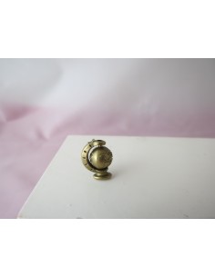 Bola del mundo plateada o bronce 2