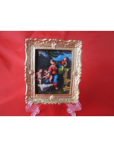 Cuadro de la sagrada familia del roble,  pintor Rafael