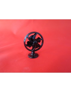 Ventilador metal negro