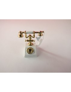 Teléfono en miniatura antiguo  2