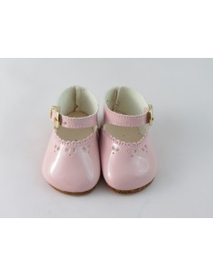 Merceditas de charol rosa 2