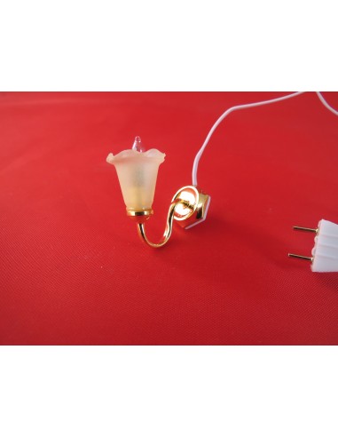 Aplique en miniatura estilo campana