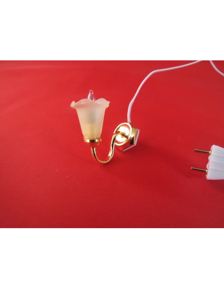 Aplique en miniatura estilo campana