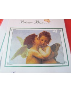 Esquema punto de cruz, tamaño real