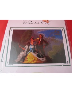 Esquema punto de cruz, tamaño real