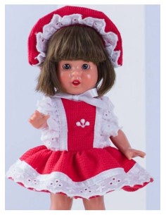 Vestido rojo para mini Mariquita Perez 2