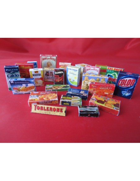 Cajas surtidas, escala 1:6