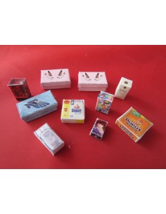 Cajas vacias y cerradas para decoración 1:24