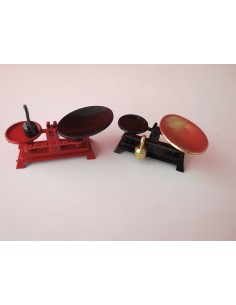 Balanza de cocina roja o negra