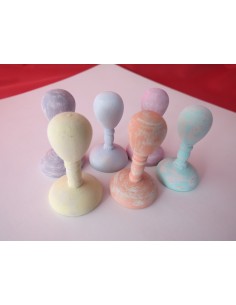 Soporte sombrero con color