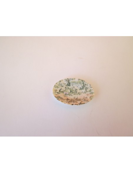 Bandeja de resina y decorada con calco Bandeja de resina y decorada con calco