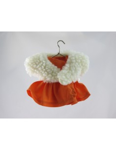 Vestido naranja para Mini Mariquita