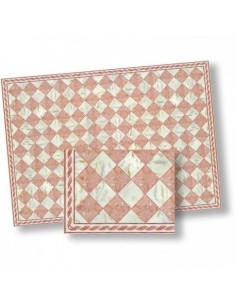 Marmol rosa y blanco