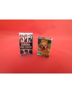 Caja de comida para perro en miniatura (UNIDAD)