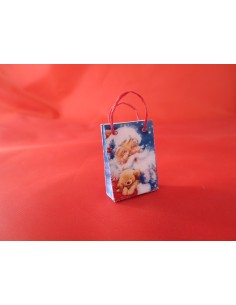 Bolsa de papel motivo navideño