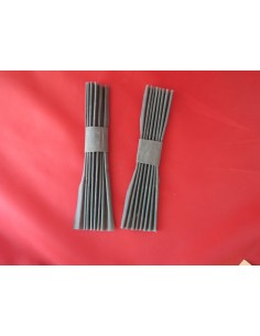 2 patas de cortinas verde oscuro