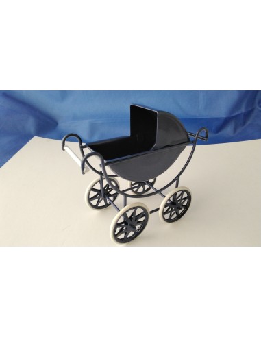 Carrito de bebe azul marino