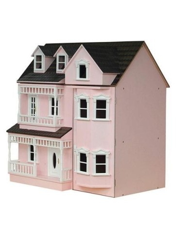 Casa de muñecas The Exmouth pintura exterior en rosa