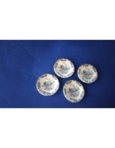 Platos decorados en azul 2