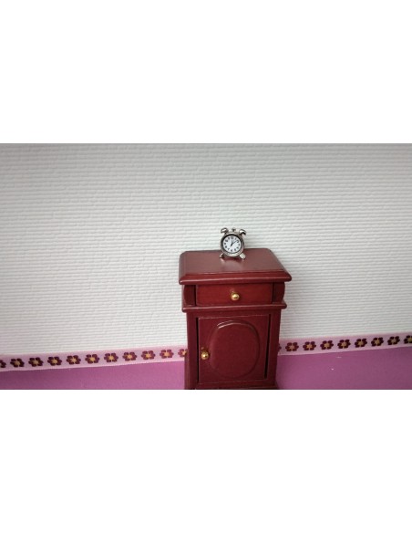 Despertador color niquel